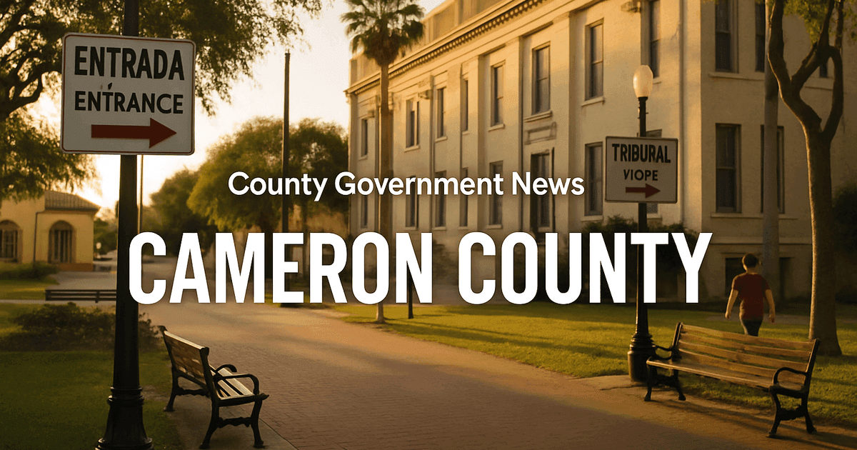 Cameron County Faces Tax Adjustments and Bail Bond Board Meeting