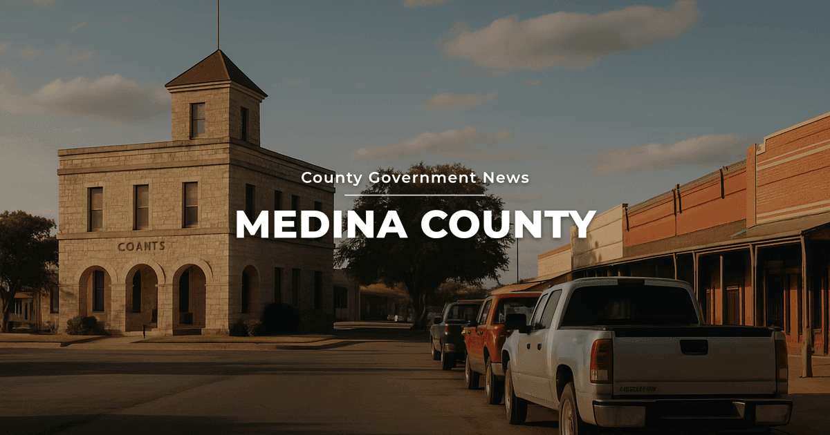 Medina County Adopts 2026 Tax Rate and Enacts Burn Ban for Public Safety