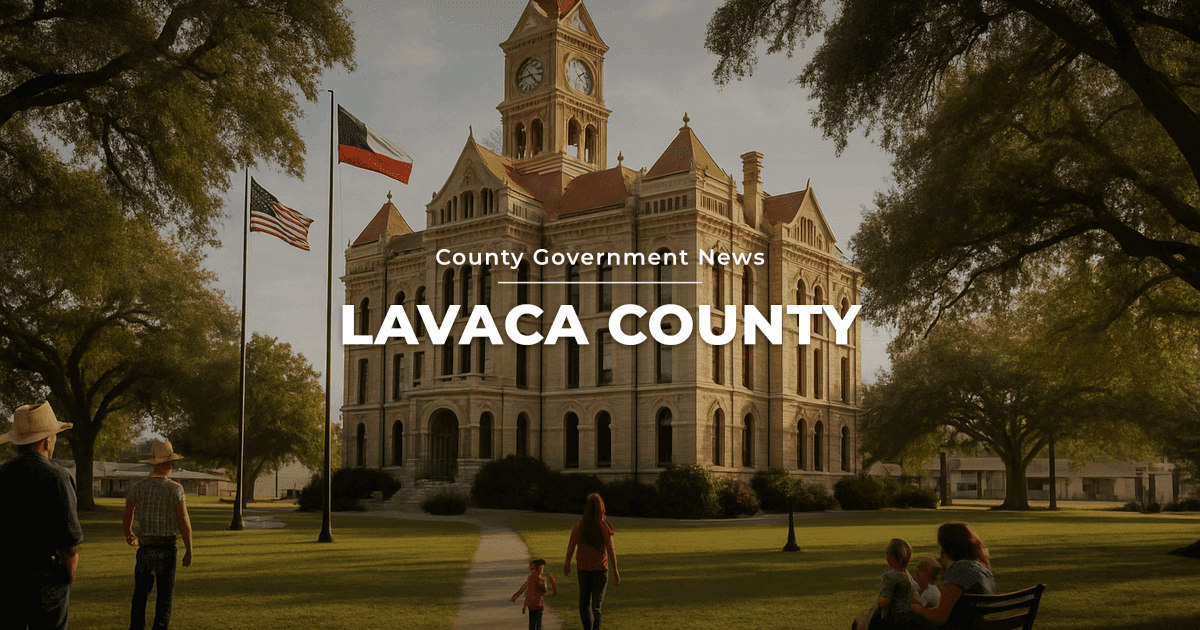 Lavaca County Commissioners Tackle Budget and Tax Rate Amid Rising Property Values