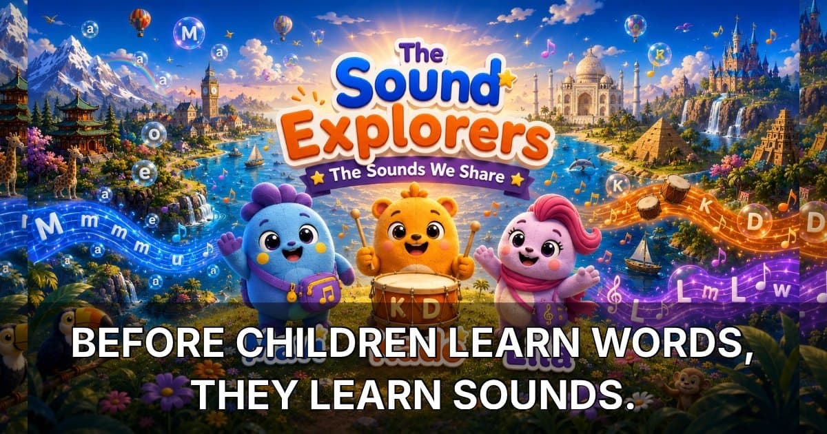 The Sounds We Share Project Launches: The First Kids' Music Channel Where No Child Is a Foreigner